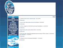 Tablet Screenshot of douarnenez-aqua-club.fr